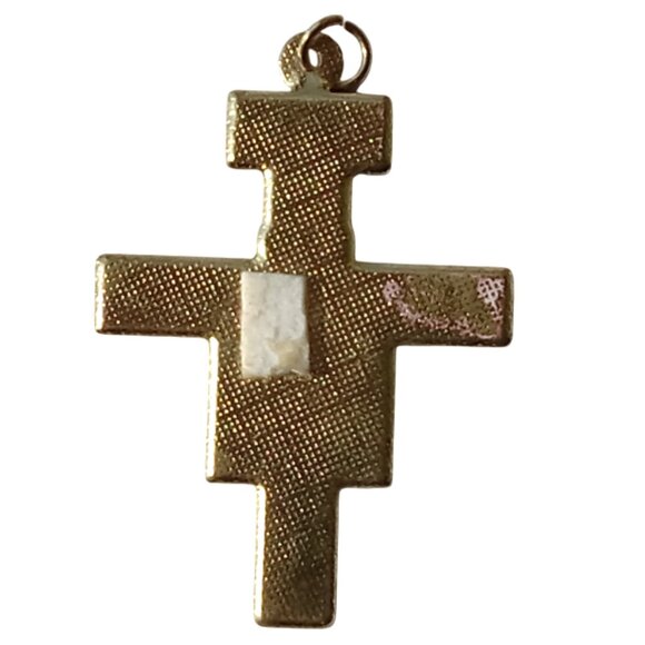 ๐ฏ 10 for $10 / Vintage Cross Charm Pendant Jesus - Picture 6 of 8